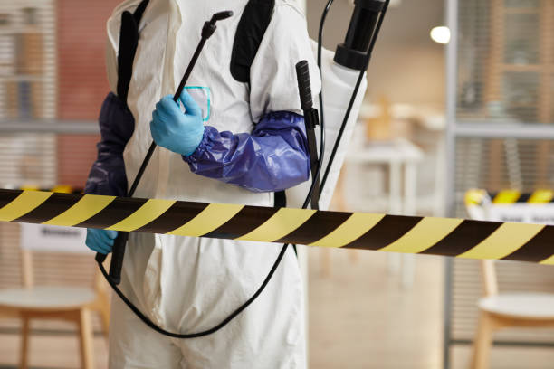 Professional Sewage Cleanup technician working in Martinez, GA